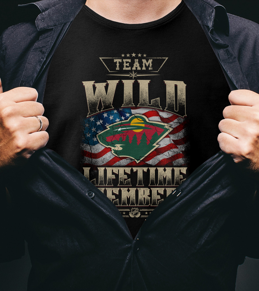 Team Wild Lifetime Member Minnesota T-Shirt