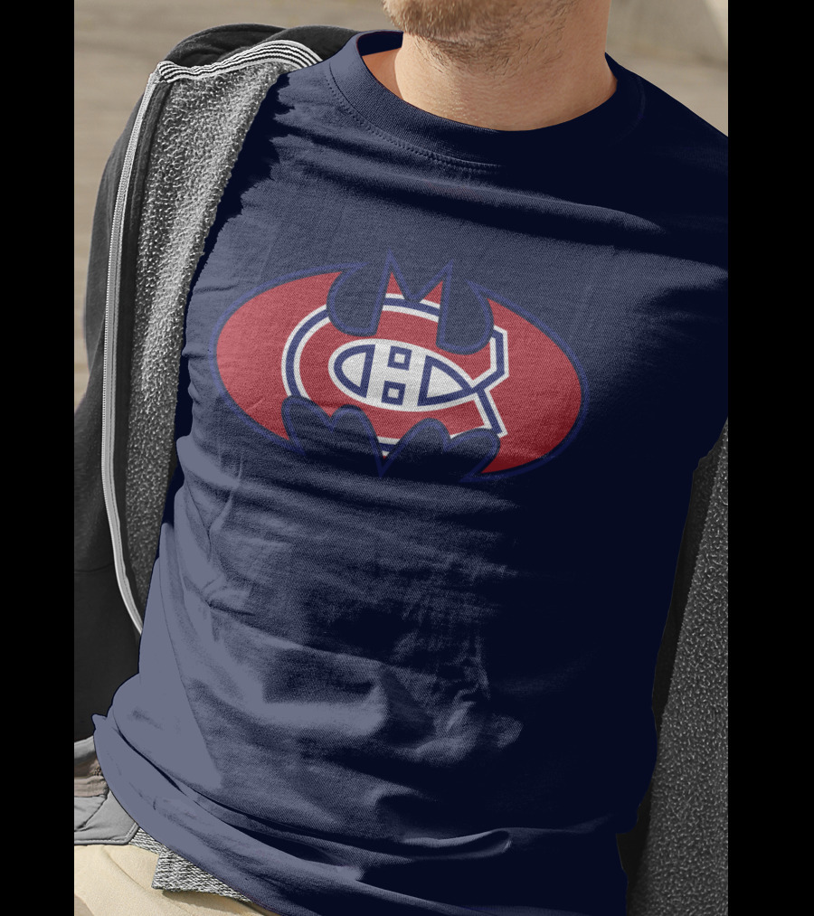 Montreal Canadiens Bat Symbol T-Shirt