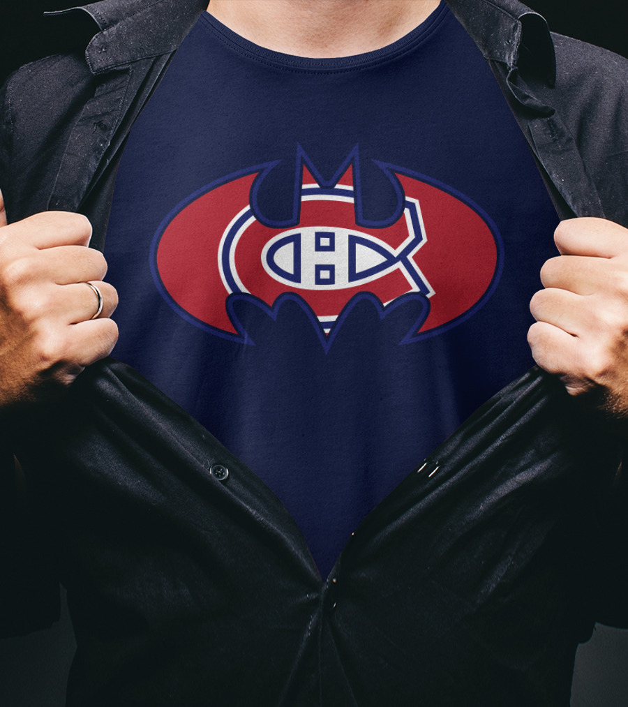 Montreal Canadiens Bat Symbol T-Shirt