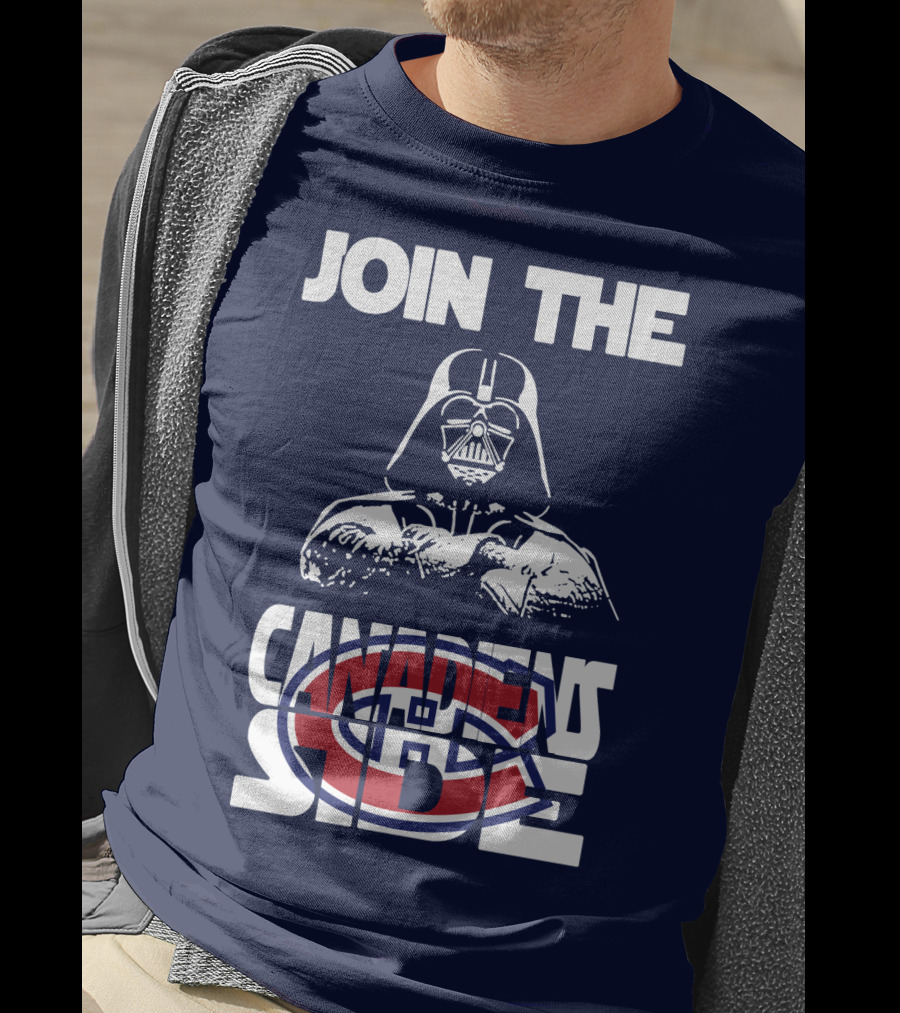 Join The Canadiens Side Montreal Canadiens T-Shirt