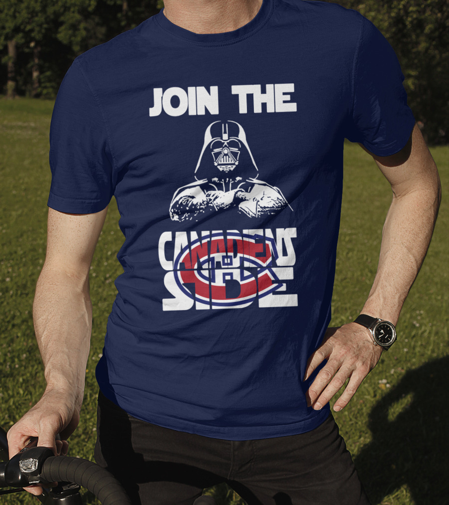 Join The Canadiens Side Montreal Canadiens T-Shirt