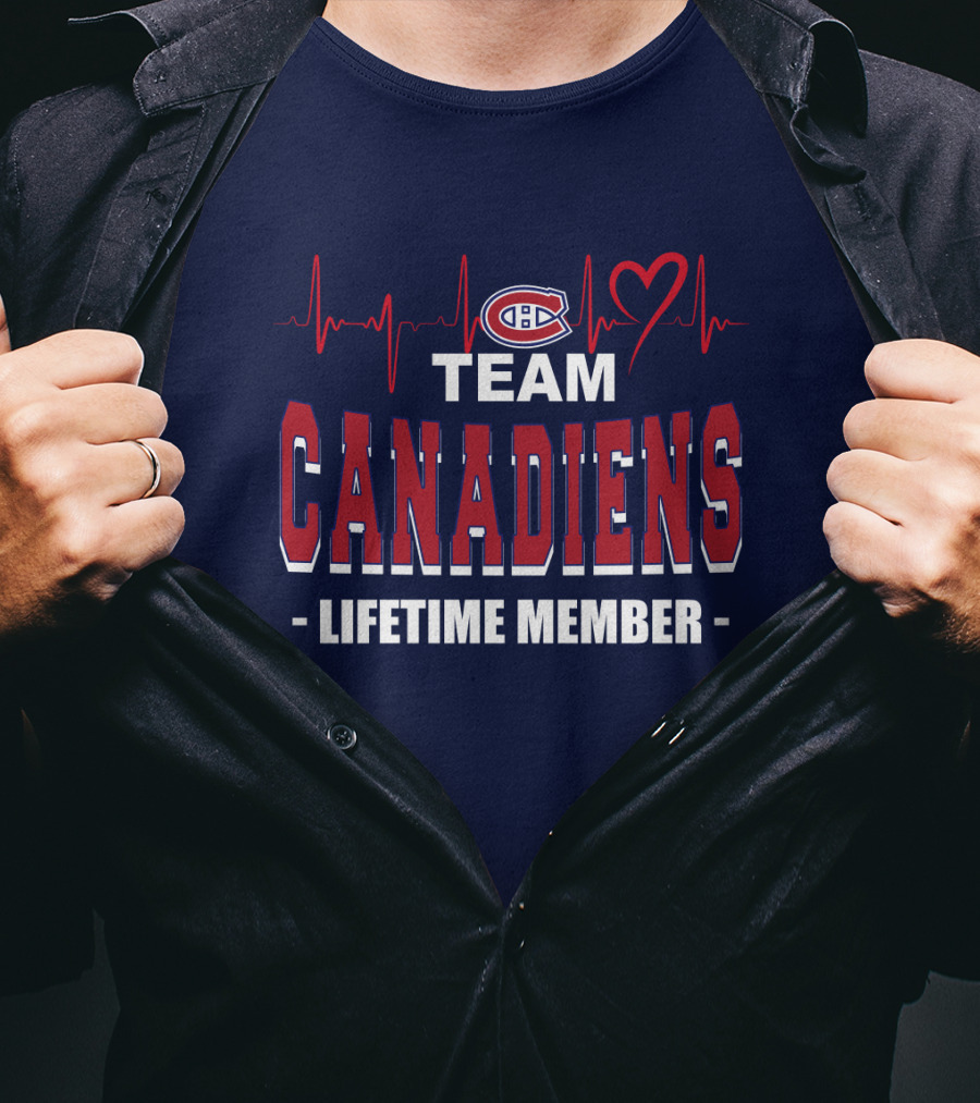 Team Canadiens Lifetime Member T-Shirt