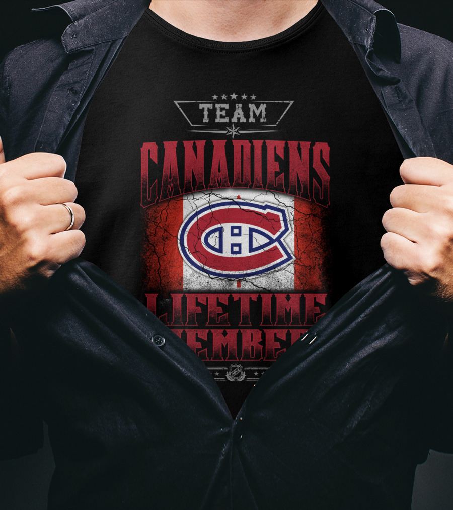 Team Canadiens Lifetime Member Nhl T-Shirt