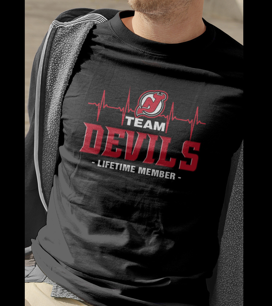 Team Devils Lifetime Member New Jersey Devils T-Shirt