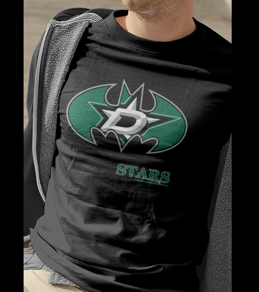 Dallas Stars Batman T-Shirt
