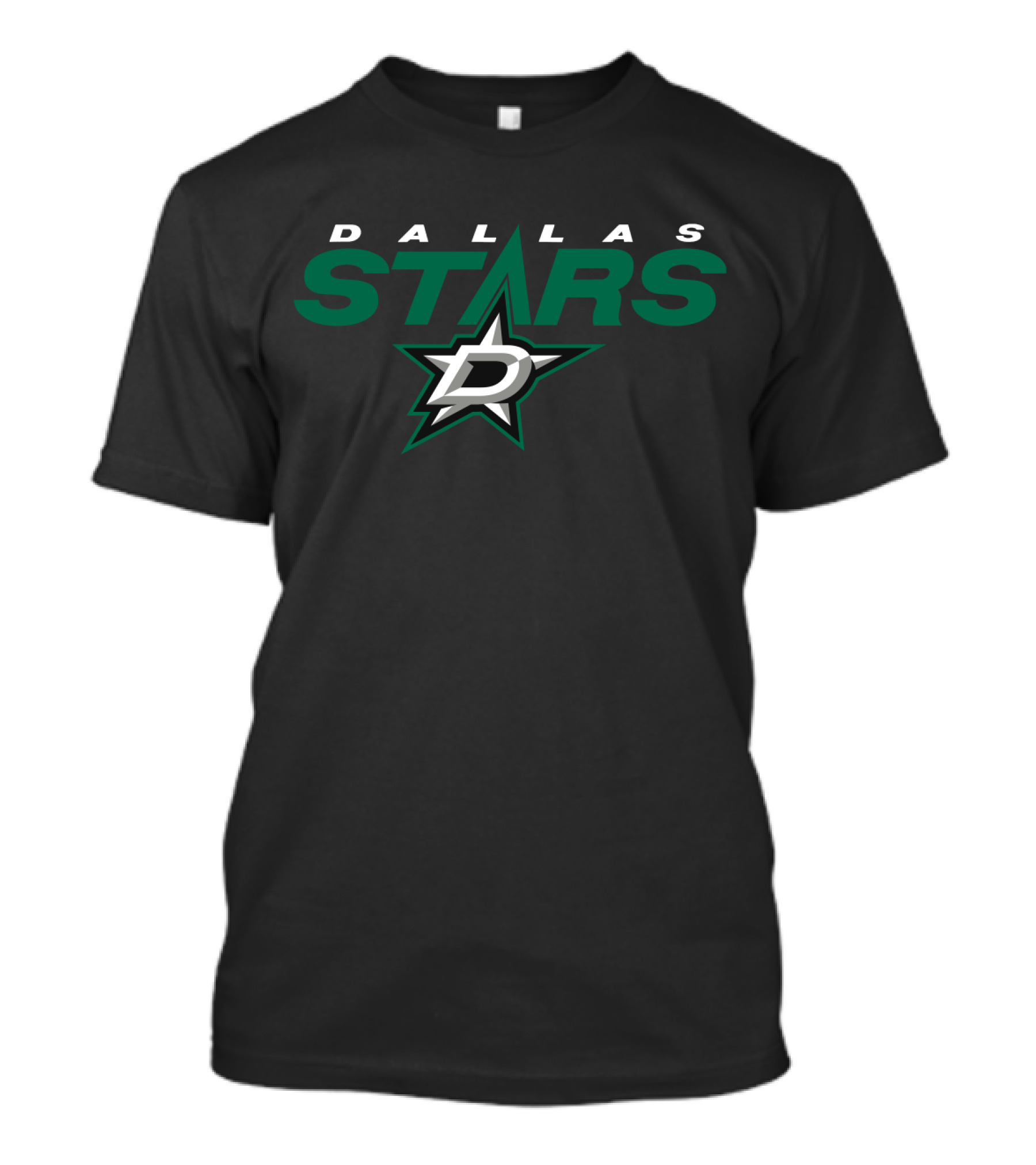 Dallas Stars Nhl Team Logo With Star And D T-Shirt