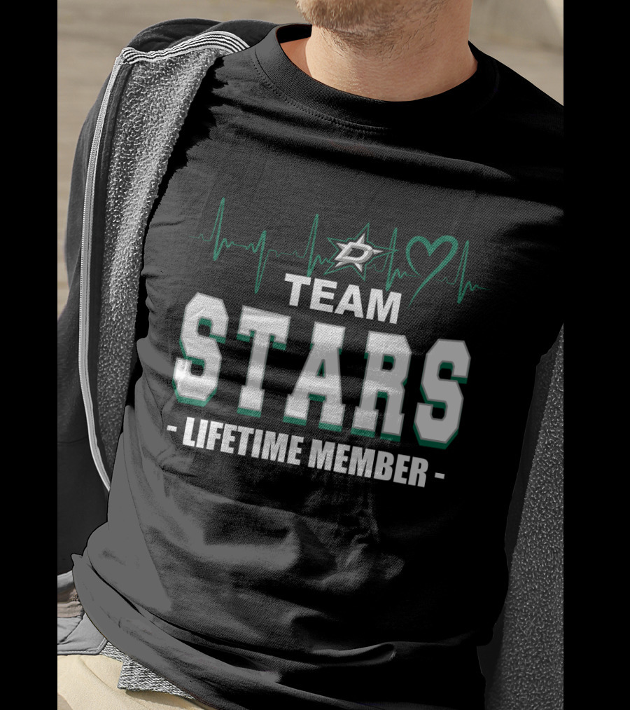 Team Stars Lifetime Member Dallas Stars T-Shirt