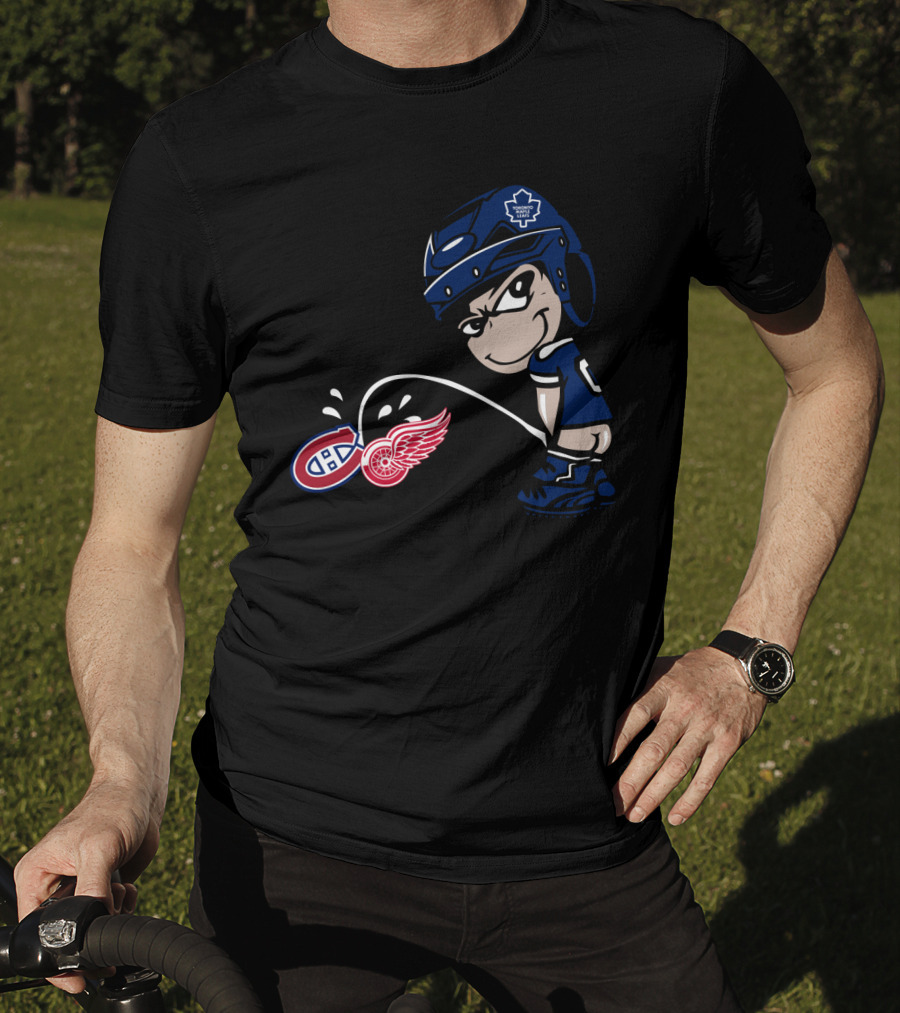 Toronto Maple Leafs Rivalry Detroit Red Wings Hockey T-Shirt