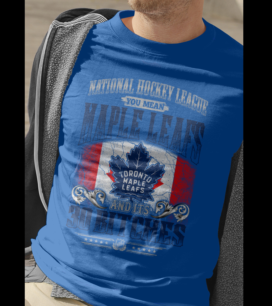 National Hockey League You Mean Toronto Maple Leafs And Its 30 Bitches T-Shirt