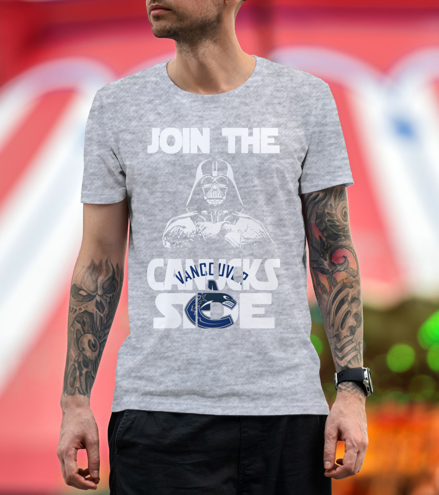 Join The Vancouver Canucks Side T-Shirt
