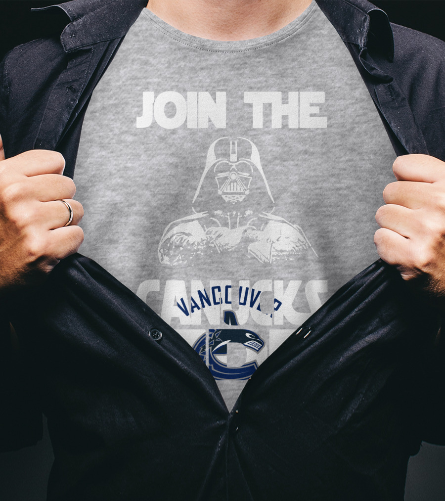 Join The Vancouver Canucks Side T-Shirt