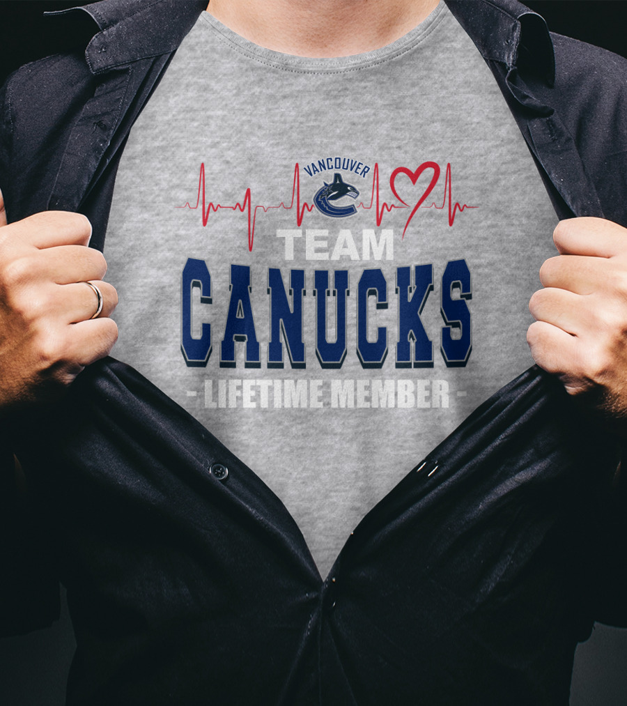Vancouver Canucks Team Canucks Lifetime Member T-Shirt
