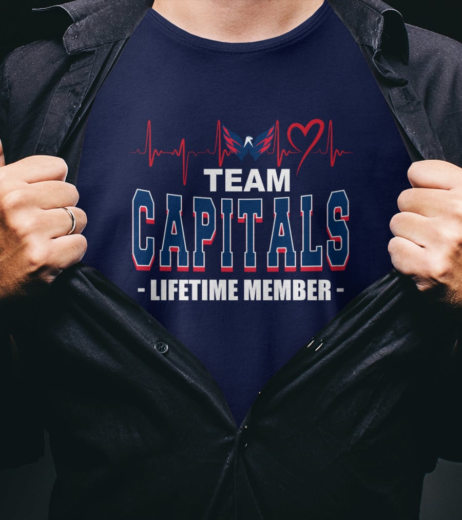 Team Washington Capitals Lifetime Member T-Shirt