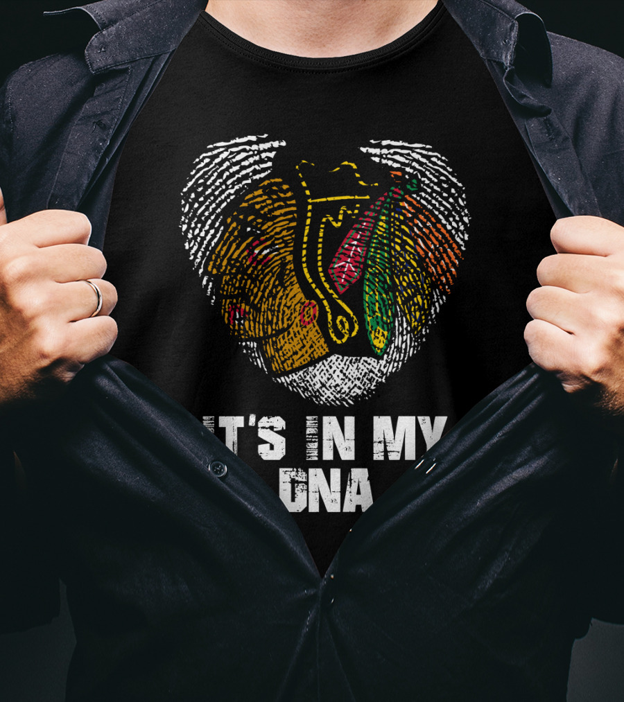 Blackhawks It's In My Dna T-Shirt