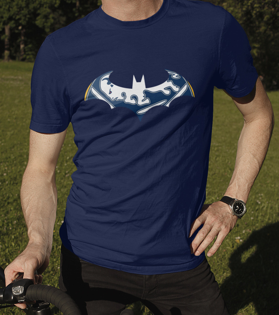 Buffalo Sabres Batman Logo Mashup T-Shirt