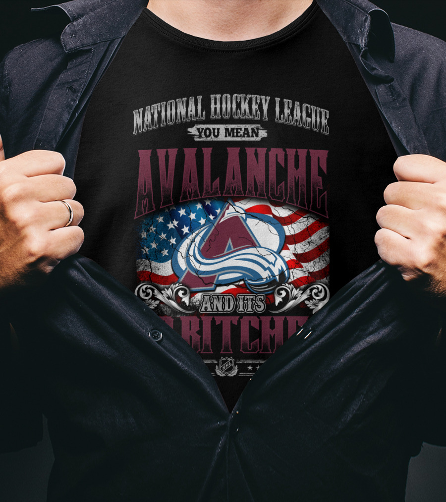 National Hockey League You Mean Avalanche And Its 30 Bitches T-Shirt