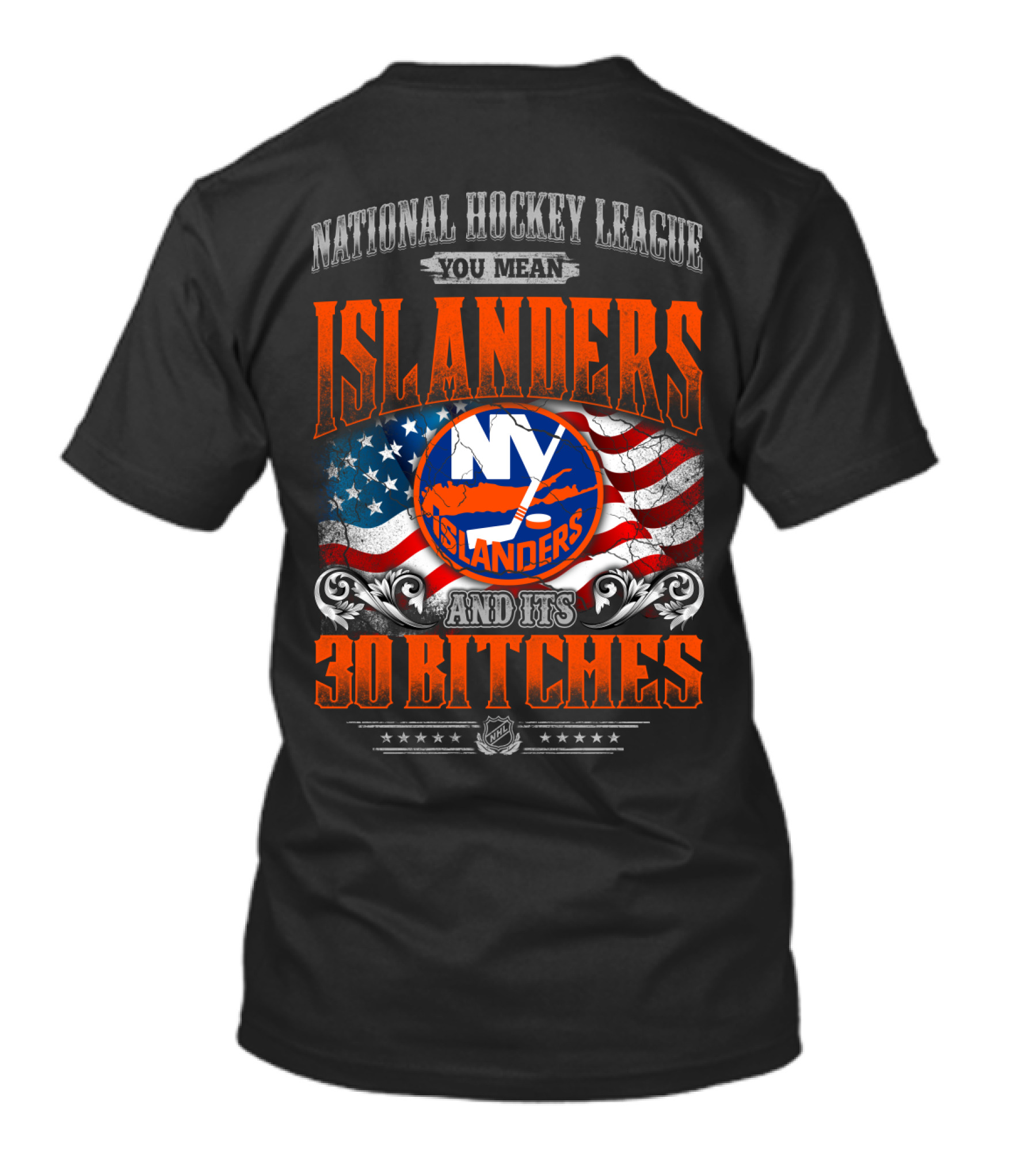 National Hockey League You Mean Islanders And Its 30 Bitches Ny Islanders T-Shirt