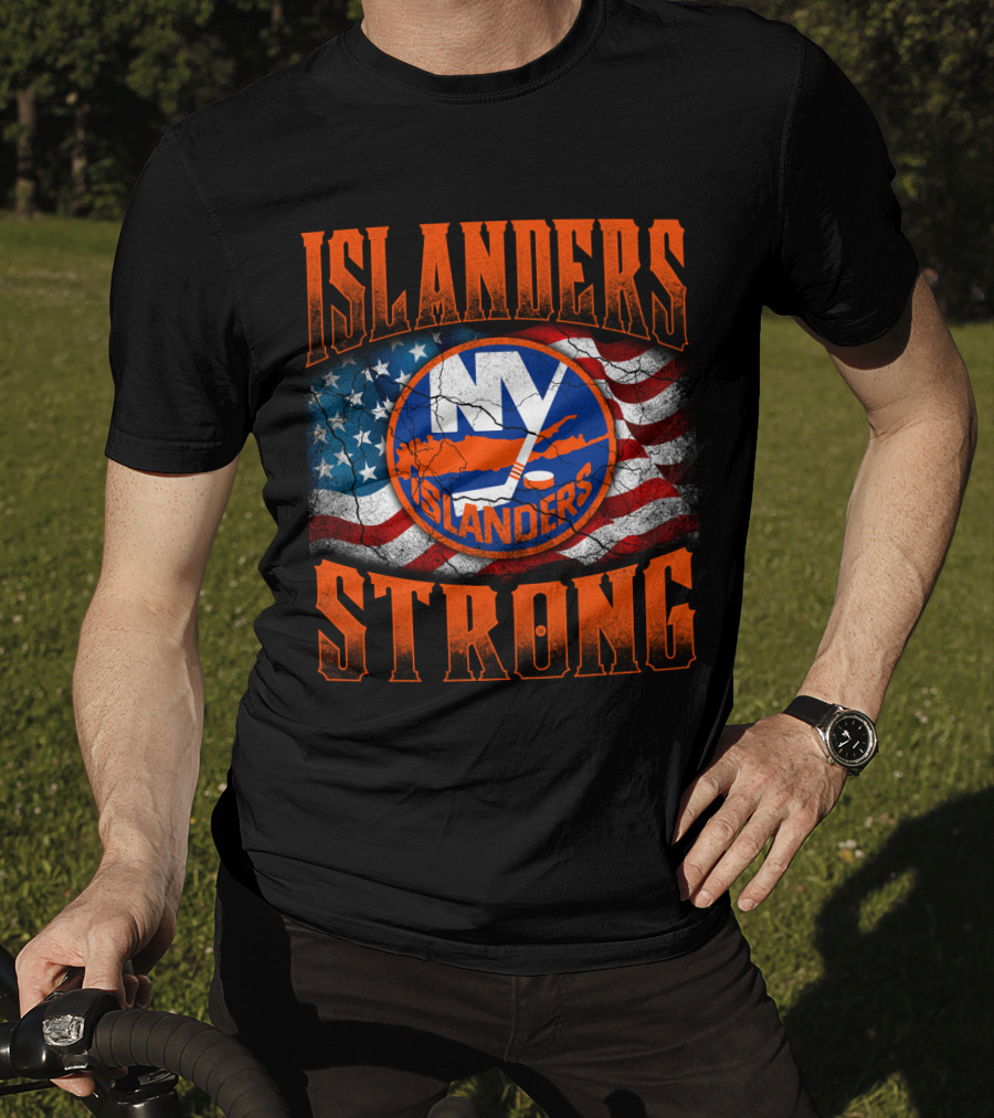 Islanders Strong Ny Islandersflag T-Shirt