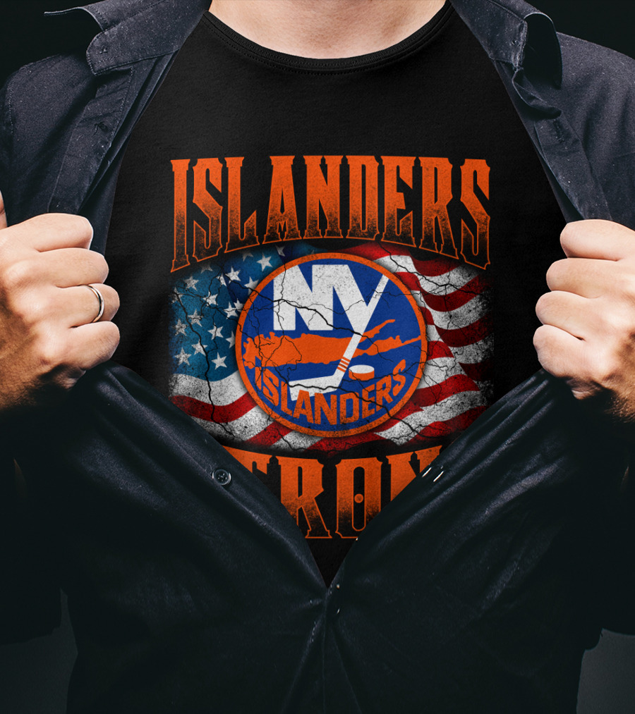 Islanders Strong Ny Islandersflag T-Shirt