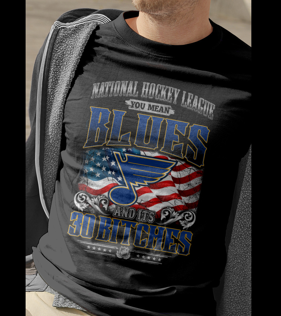 National Hockey League You Mean Blues And Its 30 Bitches T-Shirt