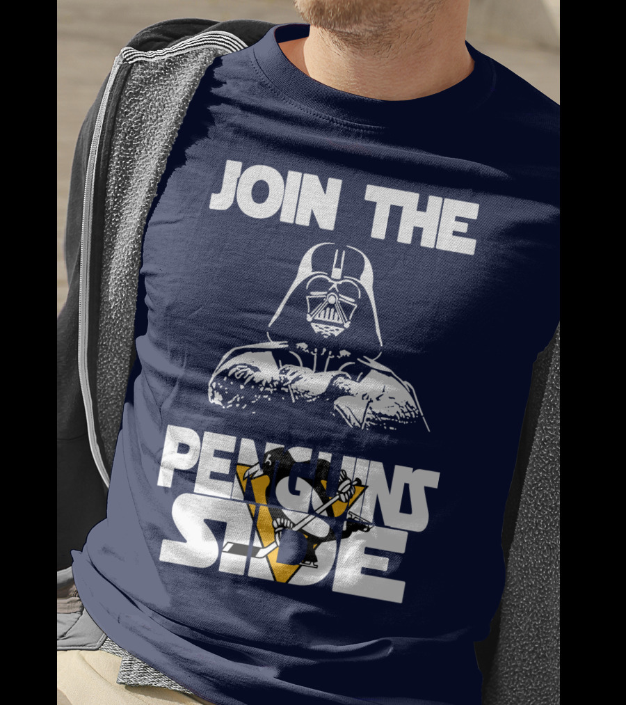 Join The Penguins Side T-Shirt