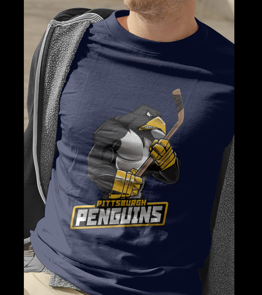 Pittsburgh Penguins Hockey Mascot T-Shirt