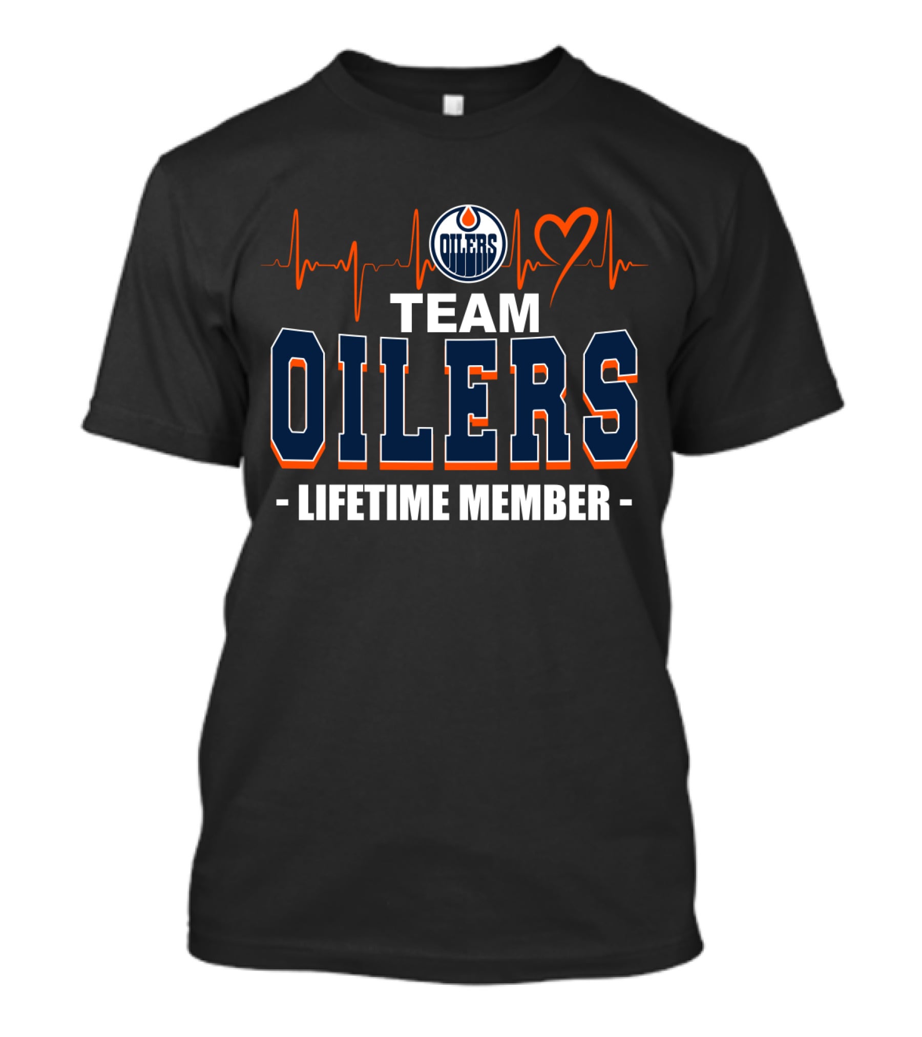 Team Oilers Lifetime Member T-Shirt