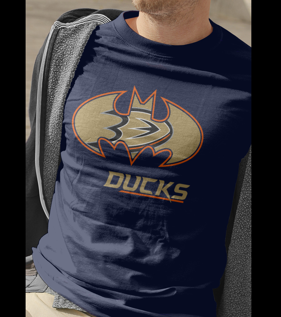Anaheim Ducks Batman T-Shirt