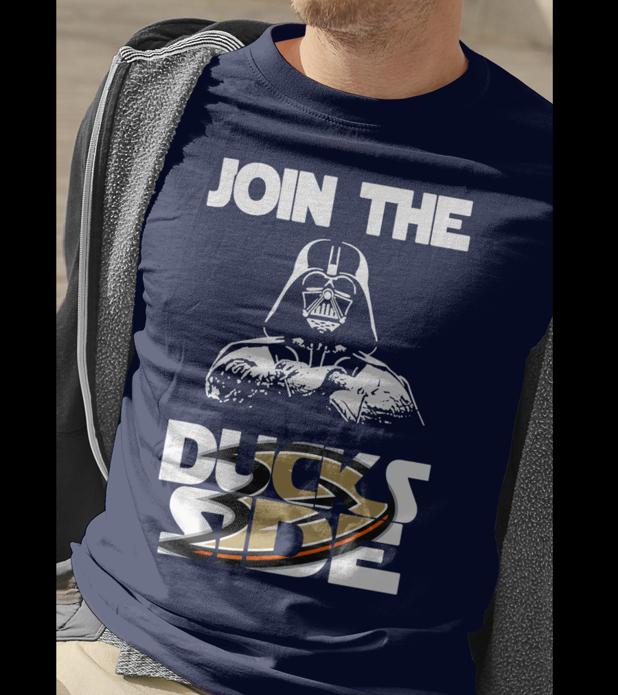 Join The Ducks Side Anaheim Ducks T-Shirt