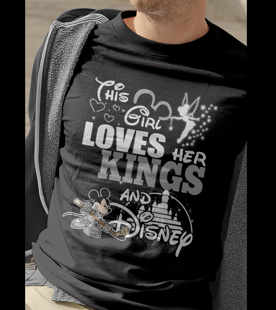 This Girl Loves Her Kings And Disney T-Shirt