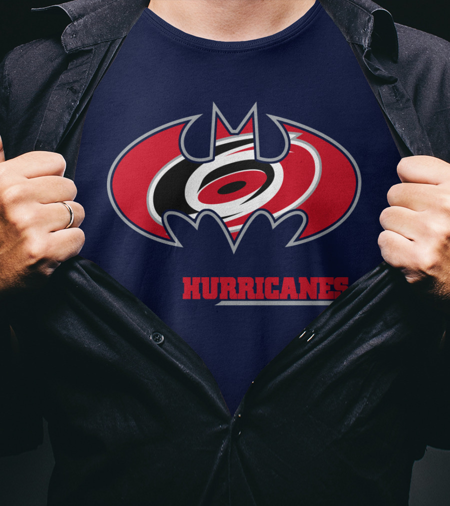 Carolina Hurricanes Batman Logo Hurricanes T-Shirt