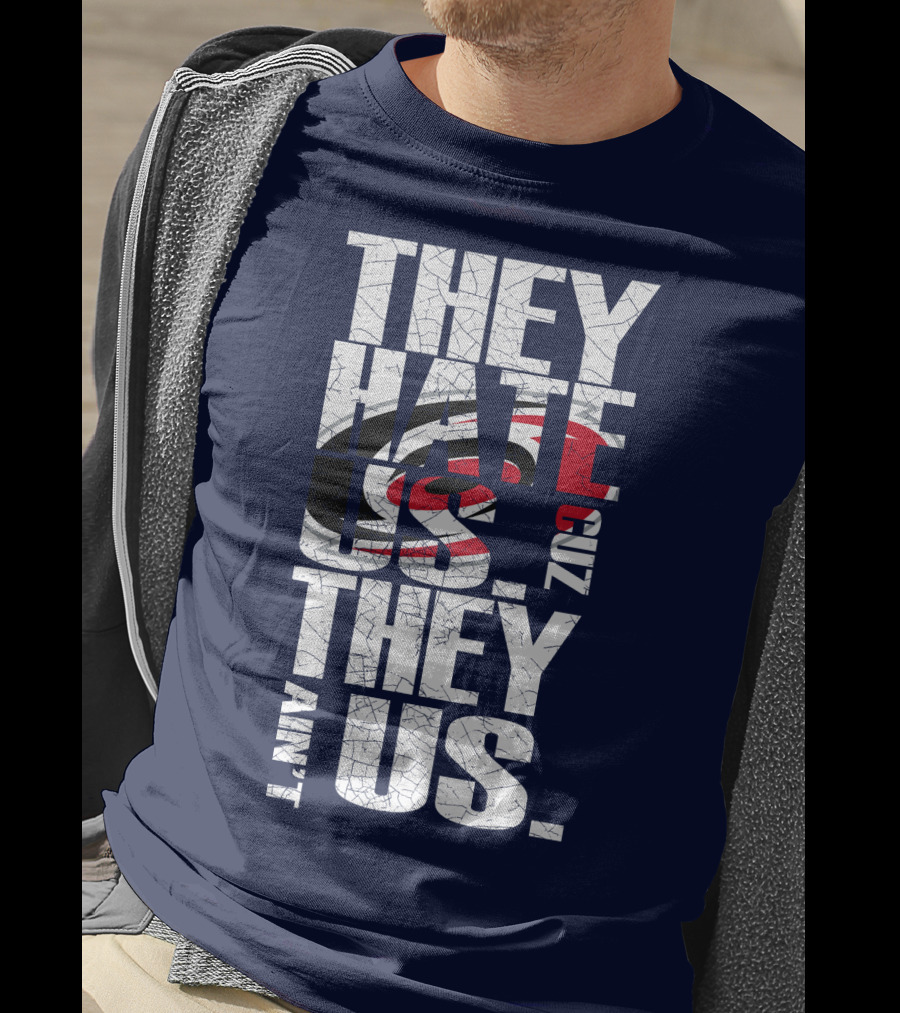 They Hate Us Cuz They Ain't Us Carolina Hurricanes T-Shirt