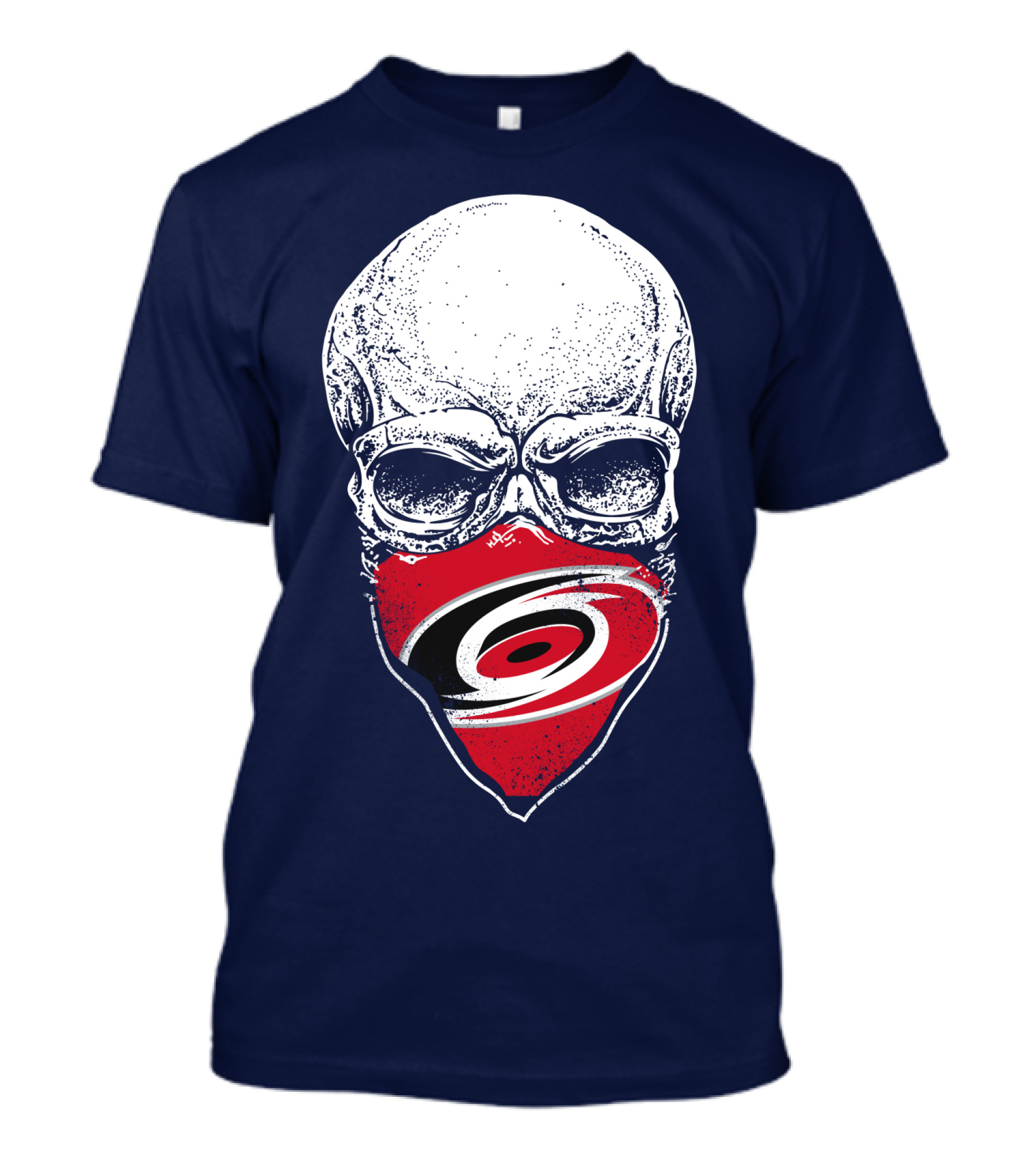 Carolina Hurricanes Skull Mask T-Shirt
