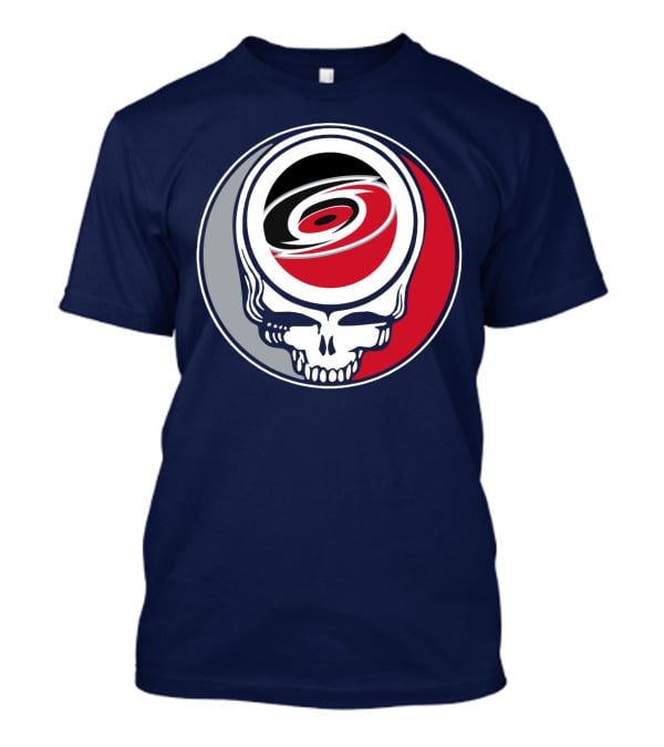 Carolina Hurricanes Grateful Dead Skull T-Shirt