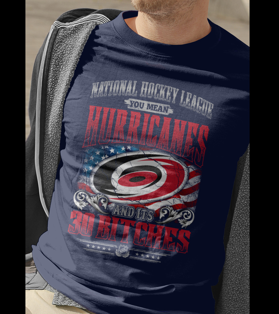 National Hockey League You Mean Hurricanes And Its 30 Bitches T-Shirt