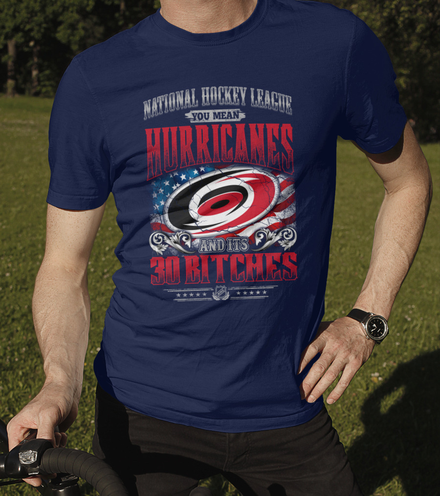 National Hockey League You Mean Hurricanes And Its 30 Bitches T-Shirt