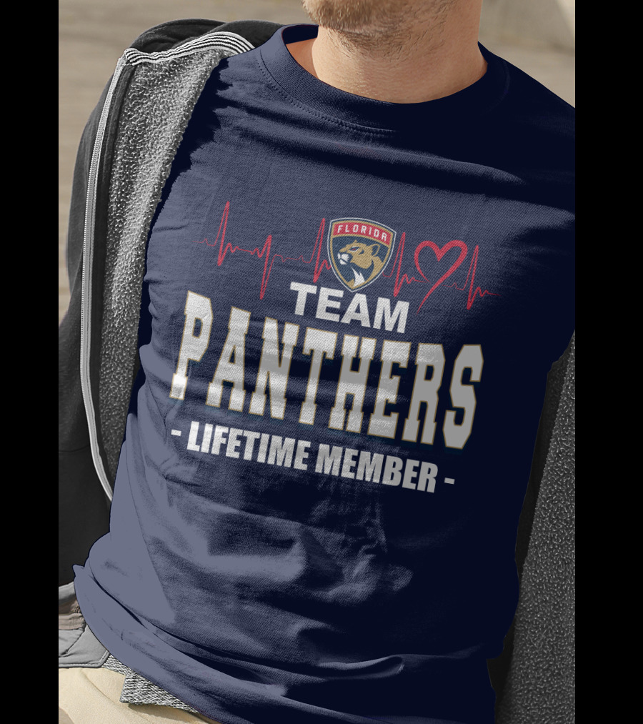 Florida Team Panthers Lifetime Member T-Shirt