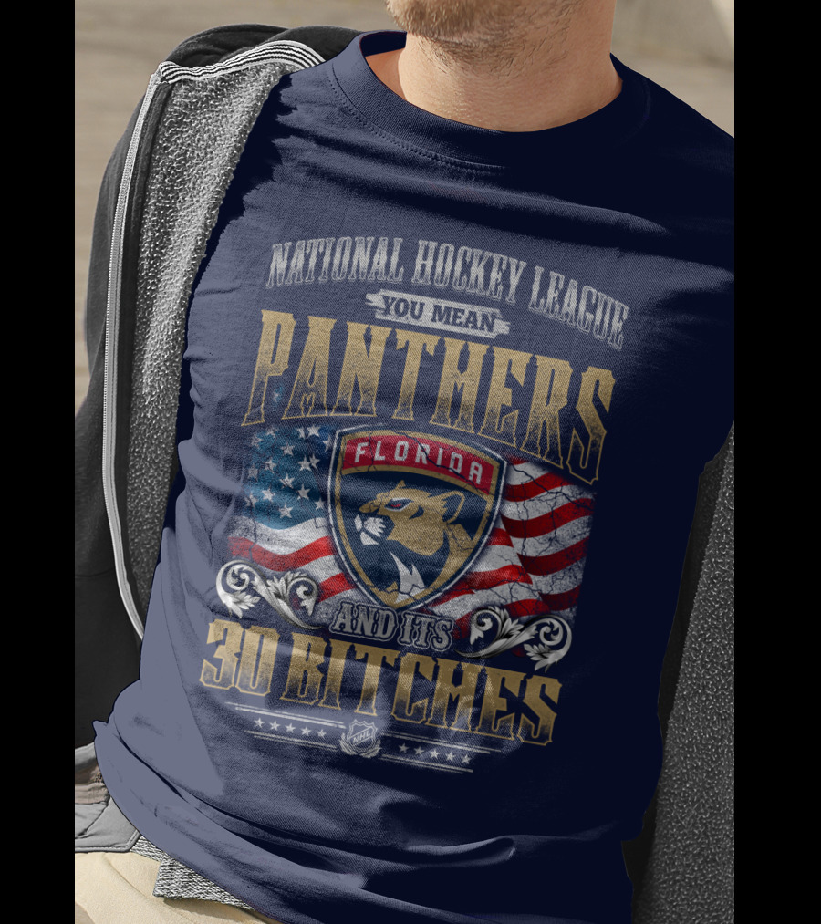National Hockey League You Mean Florida Panthers And Its 30 Bitches T-Shirt