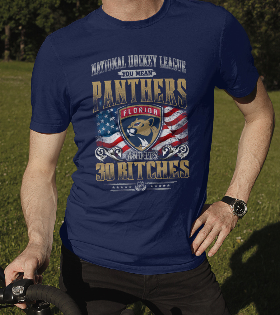 National Hockey League You Mean Florida Panthers And Its 30 Bitches T-Shirt