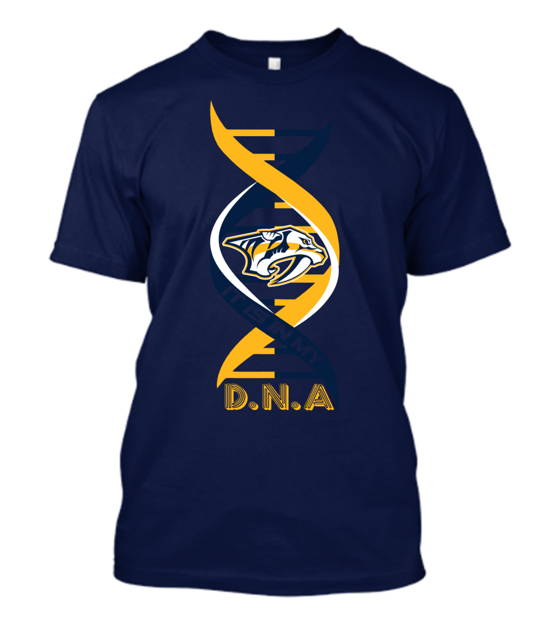 Nashville Predators Team Dna T-Shirt
