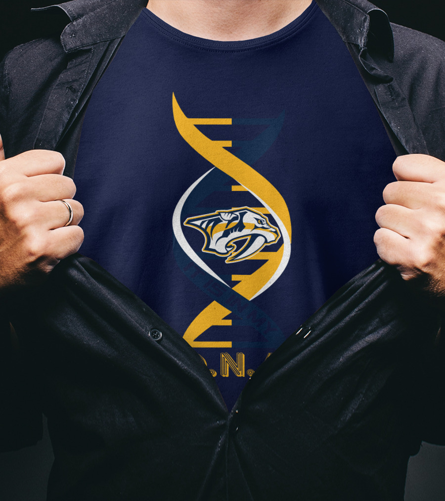 Nashville Predators Team Dna T-Shirt