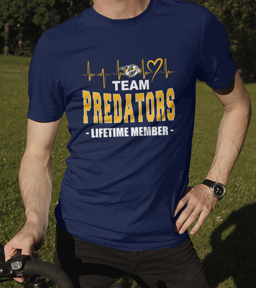 Team Predators Lifetime Member T-Shirt