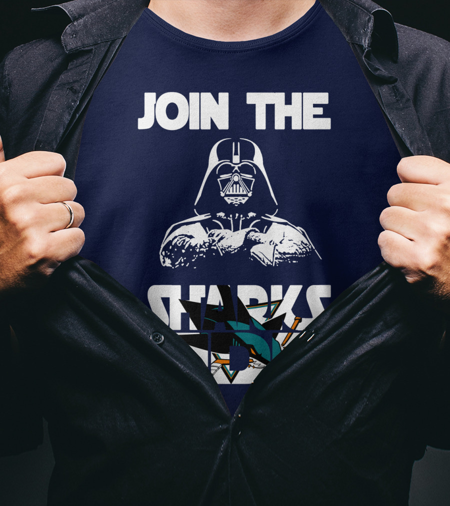 Join The Sharks Side San Jose Sharks T-Shirt