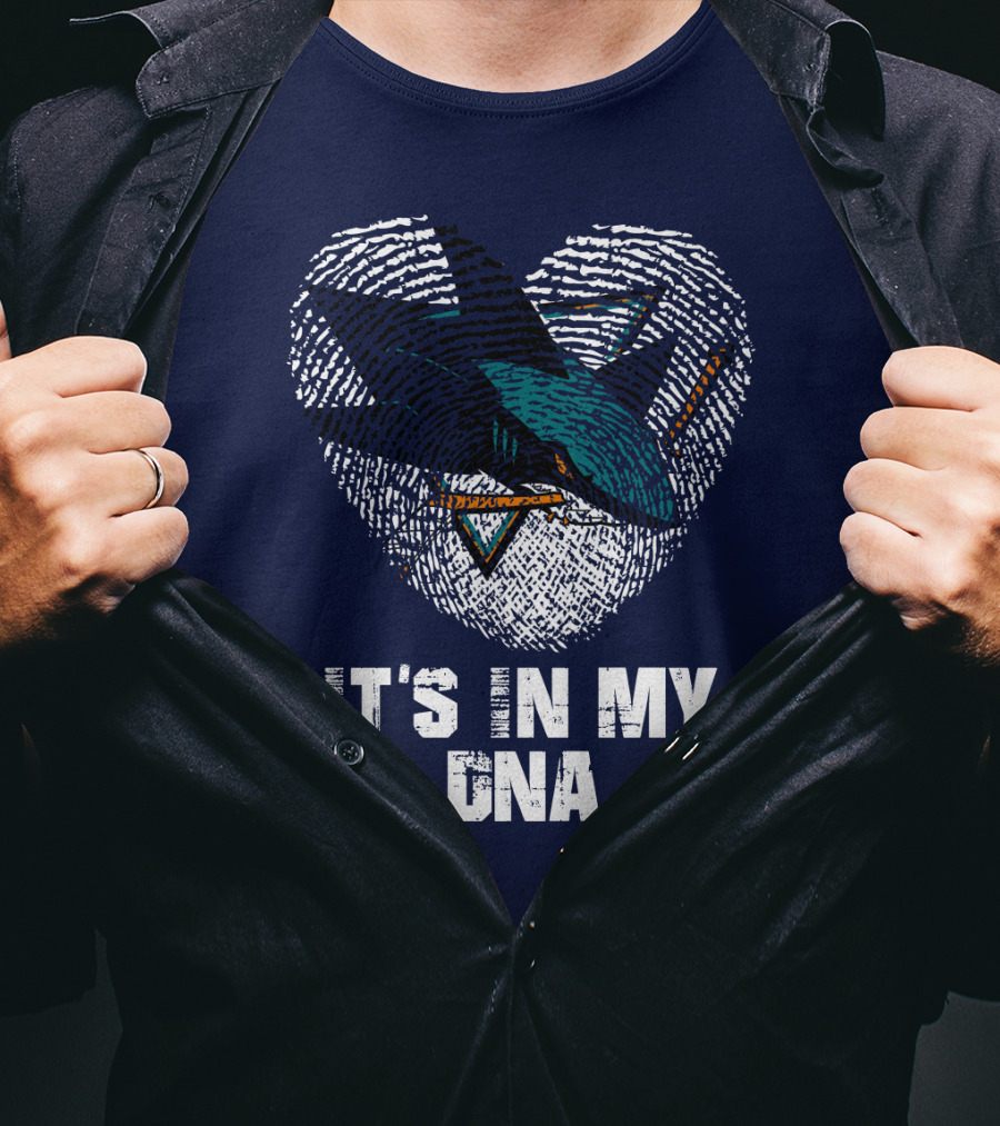 San Jose Sharks It's In My Dna T-Shirt
