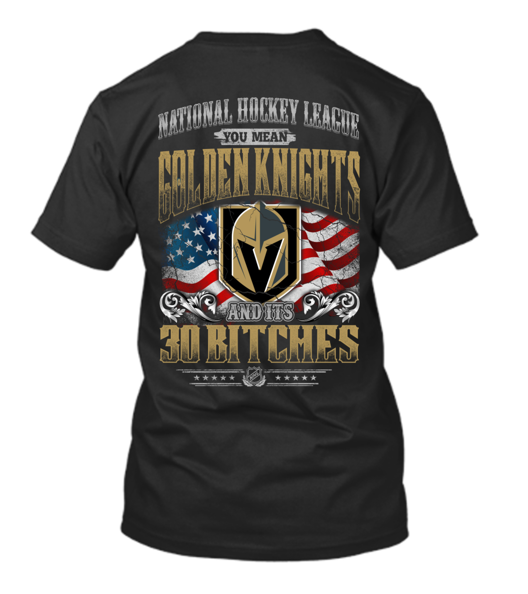 National Hockey League You Mean Golden Knights And Its 30 Bitches T-Shirt