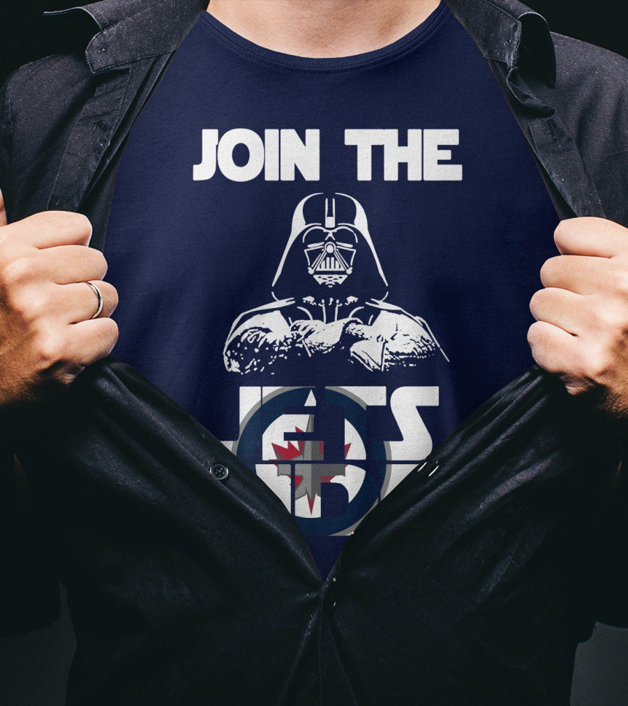 Join The Jets Side Winnipeg Jets T-Shirt