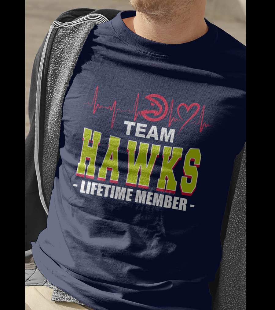 Team Hawks Lifetime Member Atlanta Hawks T-Shirt