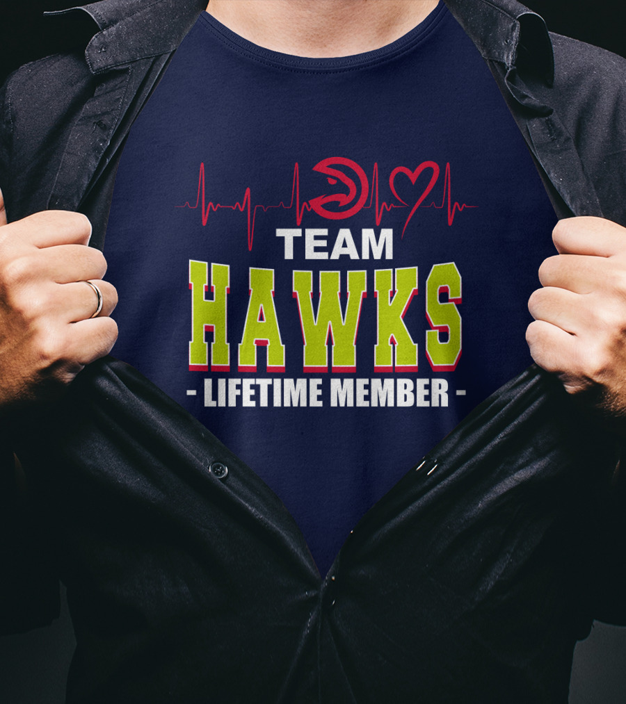 Team Hawks Lifetime Member Atlanta Hawks T-Shirt