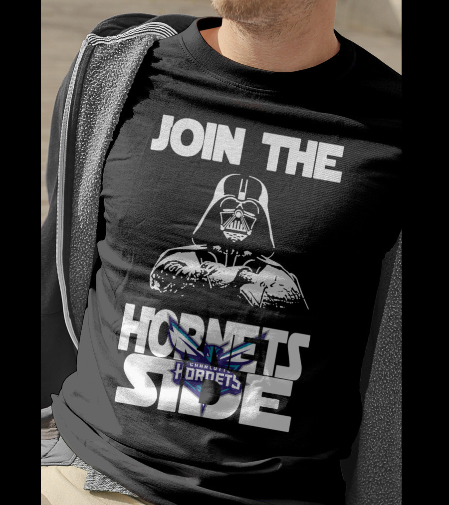 Join The Charlotte Hornets Side T-Shirt