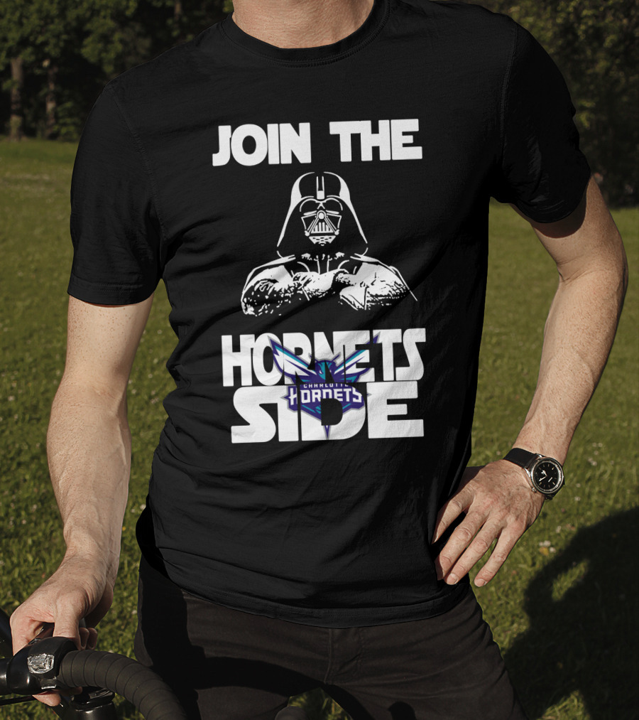 Join The Charlotte Hornets Side T-Shirt